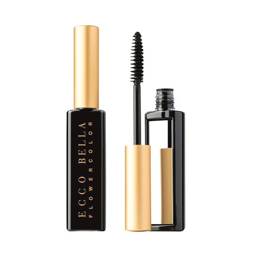 Ecco Bella Vegan Mascara - Plant-Based Formula for Lush, Voluminous Lashes | Black