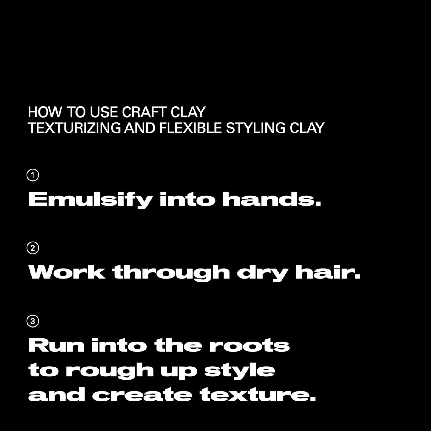Sebastian Professional Styling Craft Clay - Remoldable Texturizing Hair Clay for Natural Hold | 1.7 oz