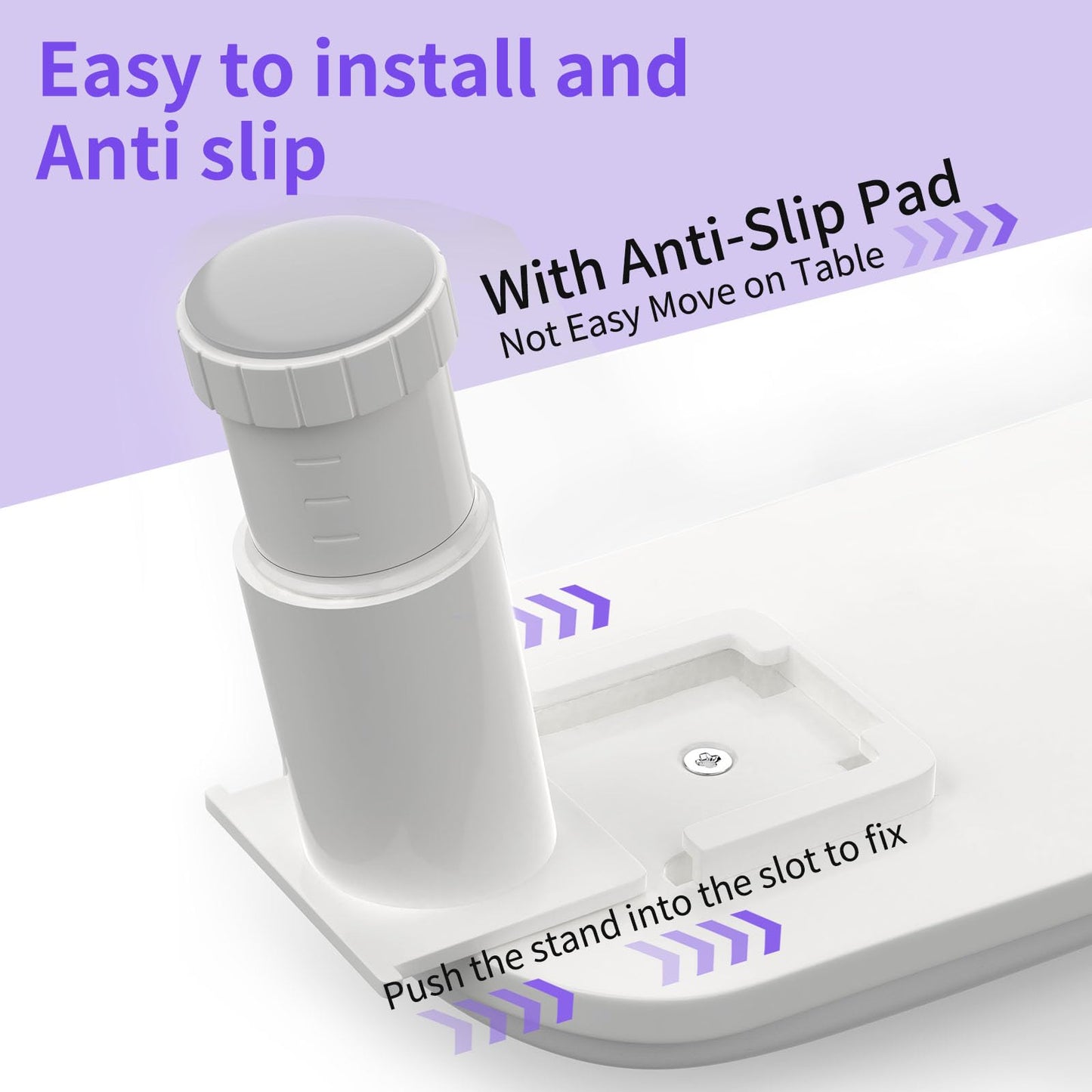 ZIZZON Height Adjustable U-shaped Arm Rest, Manicure Nail Pillow Hand Rest Microfiber PU Leather Nail Cushion for Nails Tech
