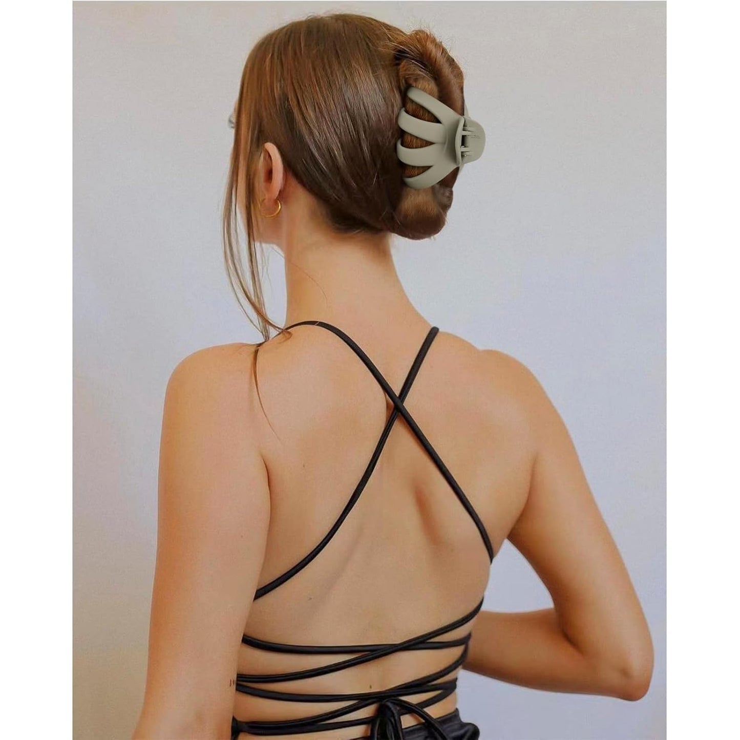 Hair Clips Claw Clips for Thick Hair 5Pcs Large Hair Clips 3.15'' Big Octopus Hair Clip Long Thick Medium Hair Neutral Jumbo Jaw Clips Hair Accessories for Women Girls
