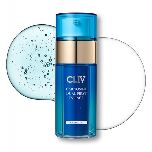 CLIV Carnosine Dual First Essence - Hydrating Facial Moisturizer with Carnosine, Retinol & Peptides - 3.38 fl oz (100ml)
