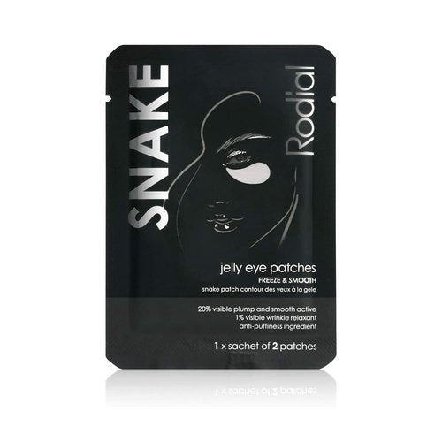 Rodial Snake Jelly Eye Patches - Rejuvenate & Firm Under Eyes | Anti-Puffiness Formula, 1 Sachet