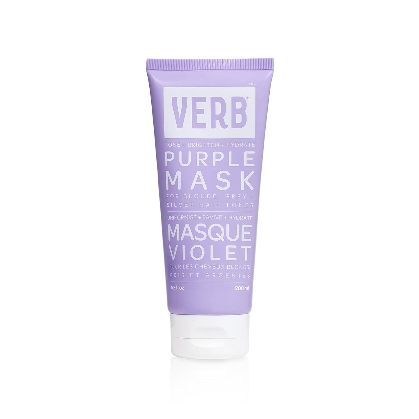 Verb Purple Hair Mask - Nourishing Color-Enhancing Treatment for Brighter Blonde & Silver Hair