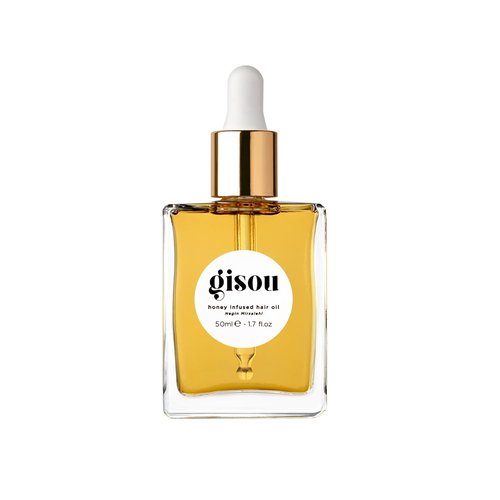 Gisou Honey Infused Hair Oil - Hydrating Frizz Control Treatment with Mirsalehi Honey | 1.7 Fl Oz
