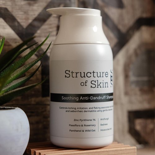 Salon-Grade Anti-Dandruff Shampoo - Relieves Itchy, Flaky Scalp | 1% Pyrithione Zinc | Sulfate-Free