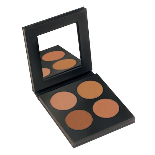 Graftobian HD Matte Bronzer Palette - Flawless Finish for All Skin Tones | Versatile Makeup Essentials