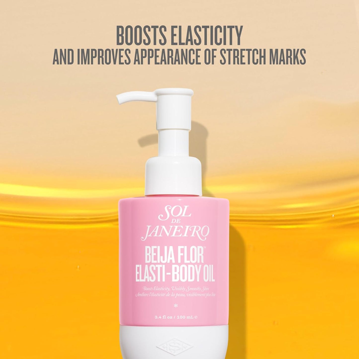 SOL DE JANEIRO Beija Flor Elasti-Body Oil - Nourishing Hydration | 100 ml / 3.4 fl oz