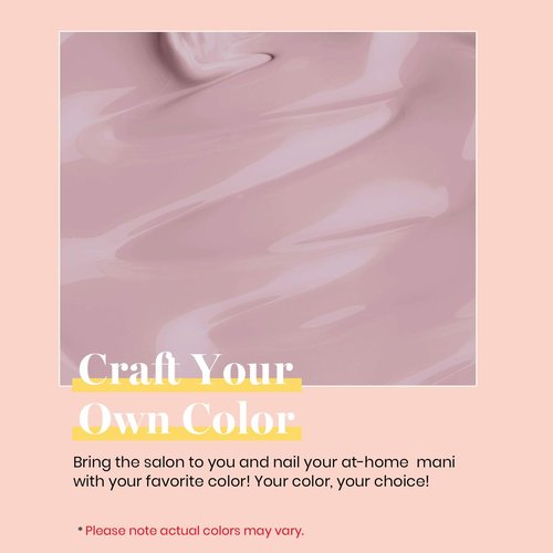 Beetles Grey Purple Gel Polish - 15ml Nude Angelina Grey Purple Gel Polish, Spring Soak Off UV LED Lamp Nail Art Salon DIY Design at Home Manicure Gifts for Women