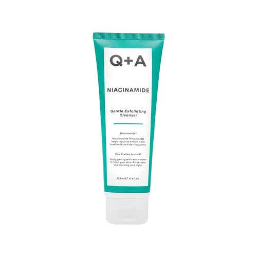 Q+A Niacinamide Gentle Exfoliating Cleanser - Brightening & Hydrating Formula | 125ml