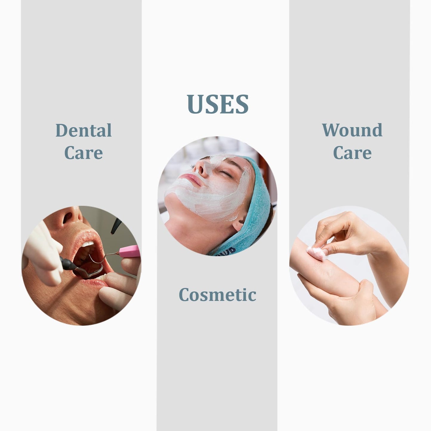 The Hobby Bounty Absorbent Pure Cotton Roll 44.1 Lbs Rolled Cotton Ball Multipurpose Soft Cotton Use for Surgical First Aid Saloon Makeup Remover Beauty and Baby Care Roll 100 Gram (Pack of 200)