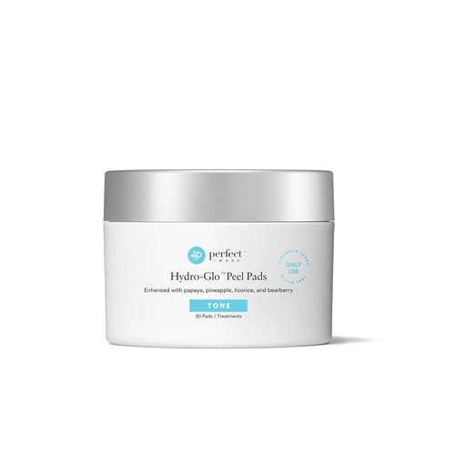 Hydro-Glo Peel Pads - 10% Strength Exfoliating Peel with Kojic, Mandelic & Glutathione Extracts