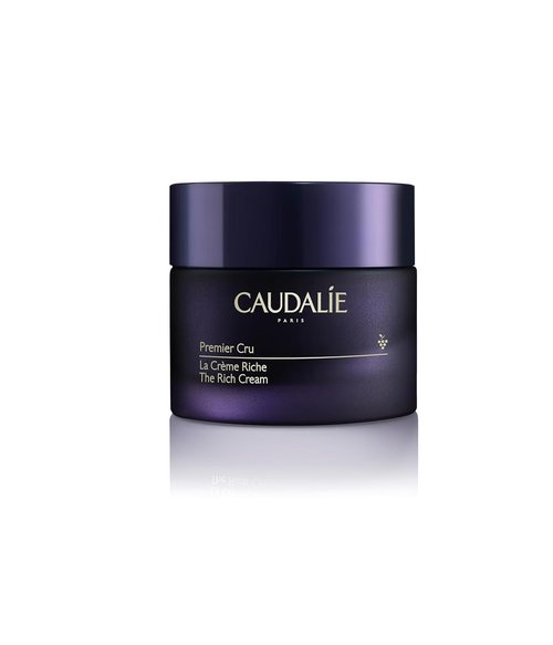 Caudalie Premier Cru Rich Moisturizer - Bio Ceramides & Hyaluronic Acid for Deep Hydration | 1.6 oz