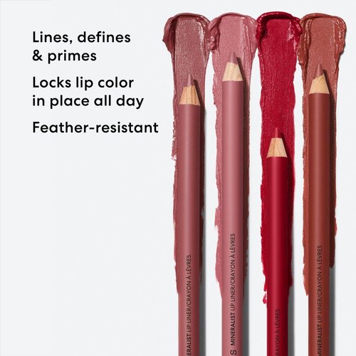 bareMinerals Mineralist Lip Liner - Creamy Pigmented Formula for All-Day Wear | Vegan & Natural Ingredients