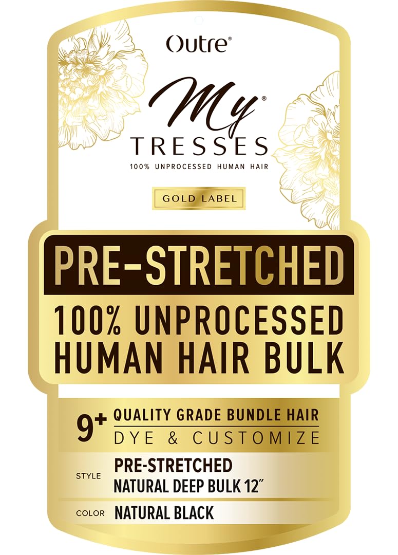 Outre Mytresses Gold Label - Prestretched Natural Deep Bulk 12" (30)