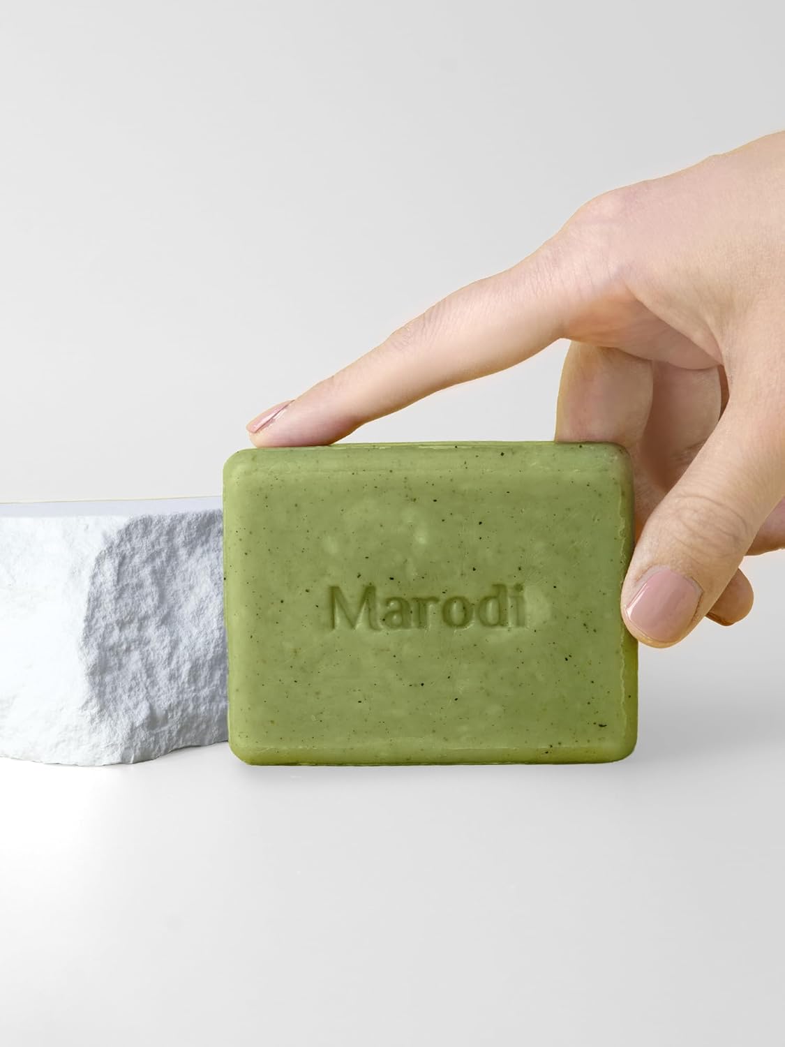 Skiennix Body Scrub Bar Soap - Korean Exfoliating Wash with Green Tea & Centella | 7 Oz Sunrise Mist