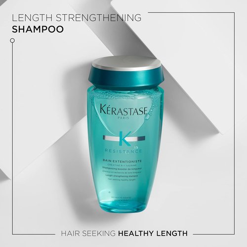 Kerastase Resistance Bain Extentioniste Shampoo - Strengthening Formula for Damaged Hair | Protects Hair & Scalp