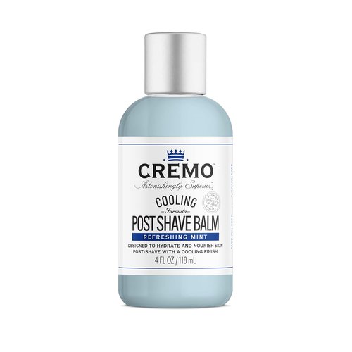 Cremo Cooling Formula Post Shave Balm - Soothes & Protects Skin from Irritation | 4 Oz