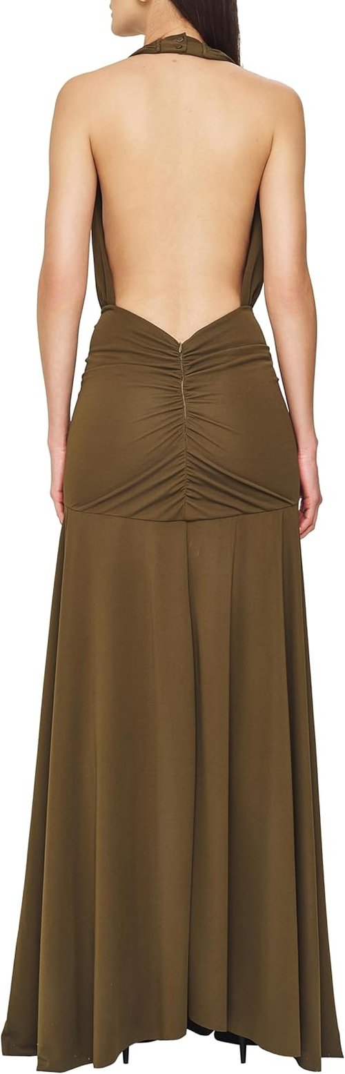 Ronny Kobo Maxi Halter Dress - Elegant Labelle Design for Effortless Style and Comfort