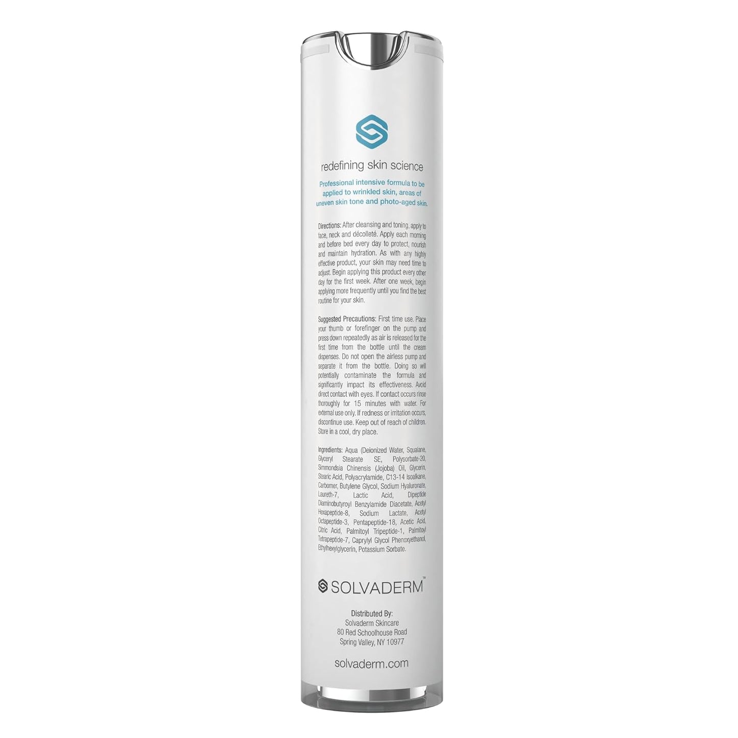 Stemuderm Face & Eye Cream - Anti-Aging Daily Moisturizer for Fine Lines & Wrinkles - 1.75 fl oz