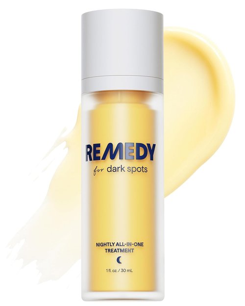Dr. Shah Remedy for Dark Spots - Advanced Night Treatment with Retinol & Kojic Acid | 1 fl. oz for Discoloration & Uneven Tones