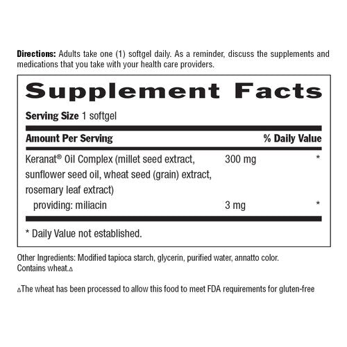 Country Life Maxi-Hair & Scalp Rescue - Clinical Strength Plant-Based Formula, 30 Gluten-Free Softgels