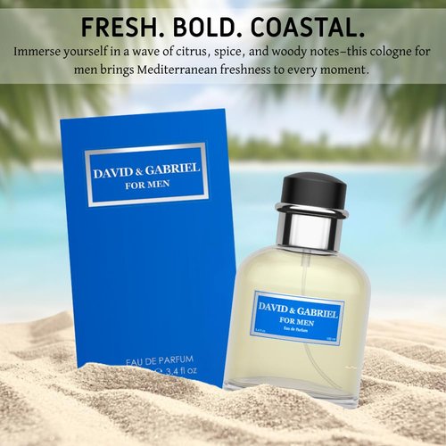 Sandora Fragrances Men's Perfume - Inspired by Iconic Scent | Grapefruit, Juniper, Rosemary, Oakmoss - 100 ml Eau De Parfum