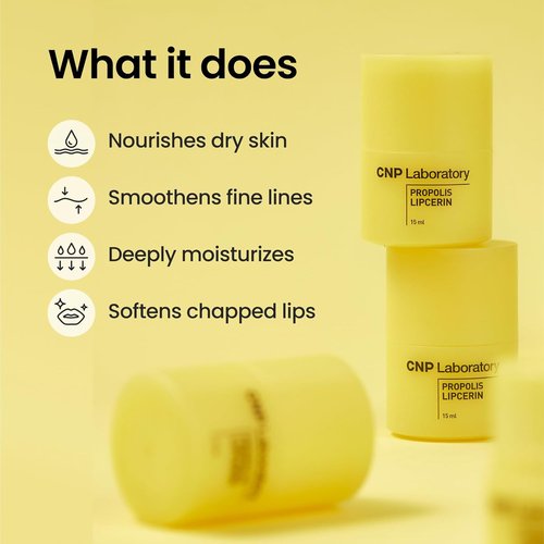 CNP Honey Lip Butter - Hydrating Overnight Manuka Lip Balm & Mask | 12hr Moisture, 0.5 fl. oz.