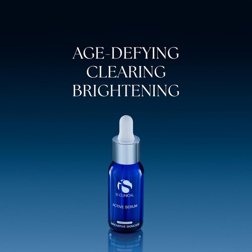 iS CLINICAL Active Serum - Even Skin Tone & Anti-Aging Benefits | Ideal for Acne-Prone Skin