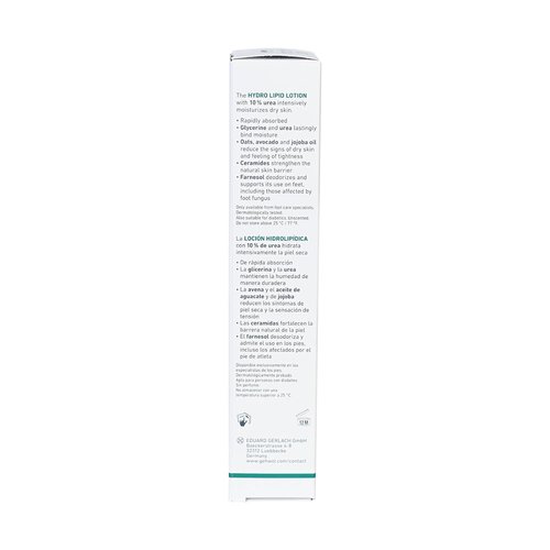 GEHWOL Hydrolipid Lotion - Moisturizing Foot Cream for Dry Skin | 3.5 oz Hydrating Formula