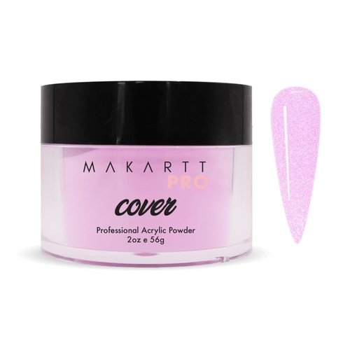 MakarttPro Acrylic Powder - Durable, Easy-Apply Formula for Nail Extensions & Art - 56g/2oz - Pink Pearl