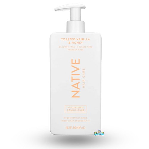 Native Toasted Vanilla & Honey Shampoo & Conditioner Set - Nourishing 8.25 Ounce Duo | Gold