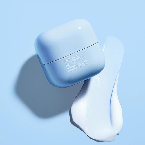 LANEIGE Water Bank Eye Cream - Hydrating Treatment with Niacinamide & Caffeine for Brightening & Puffiness Reduction
