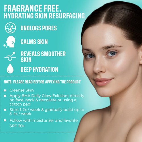 Paula's Choice 2% BHA AHA Liquid Exfoliant - Salicylic Acid Serum for Pore Minimizing & Hydration - 2oz