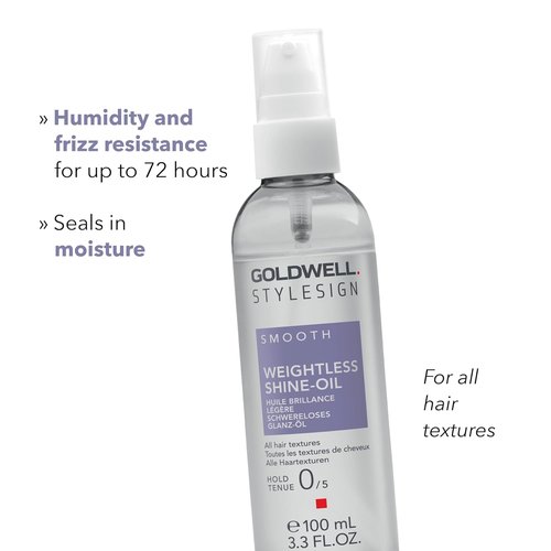 Goldwell StyleSign Shine Oil - Weightless Hair Treatment for Glossy, Smooth Locks