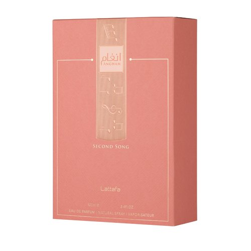 Lattafa Angham Second Song Eau de Parfum 100ml - Unisex Oriental Vanilla Fragrance | Long-Lasting Sweet Scent