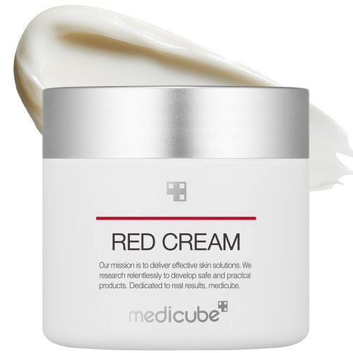 Medicube Red Cream 2.0 - Soothing BHA & Niacinamide Formula for Trouble-Prone Skin | 1.69 fl. oz.