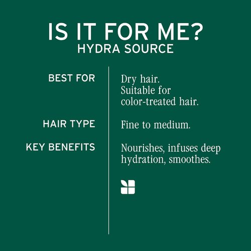 BIOLAGE Hydra Source Detangling Solution - Paraben-Free Formula for Dry Hair, Reduces Frizz & Flyaways