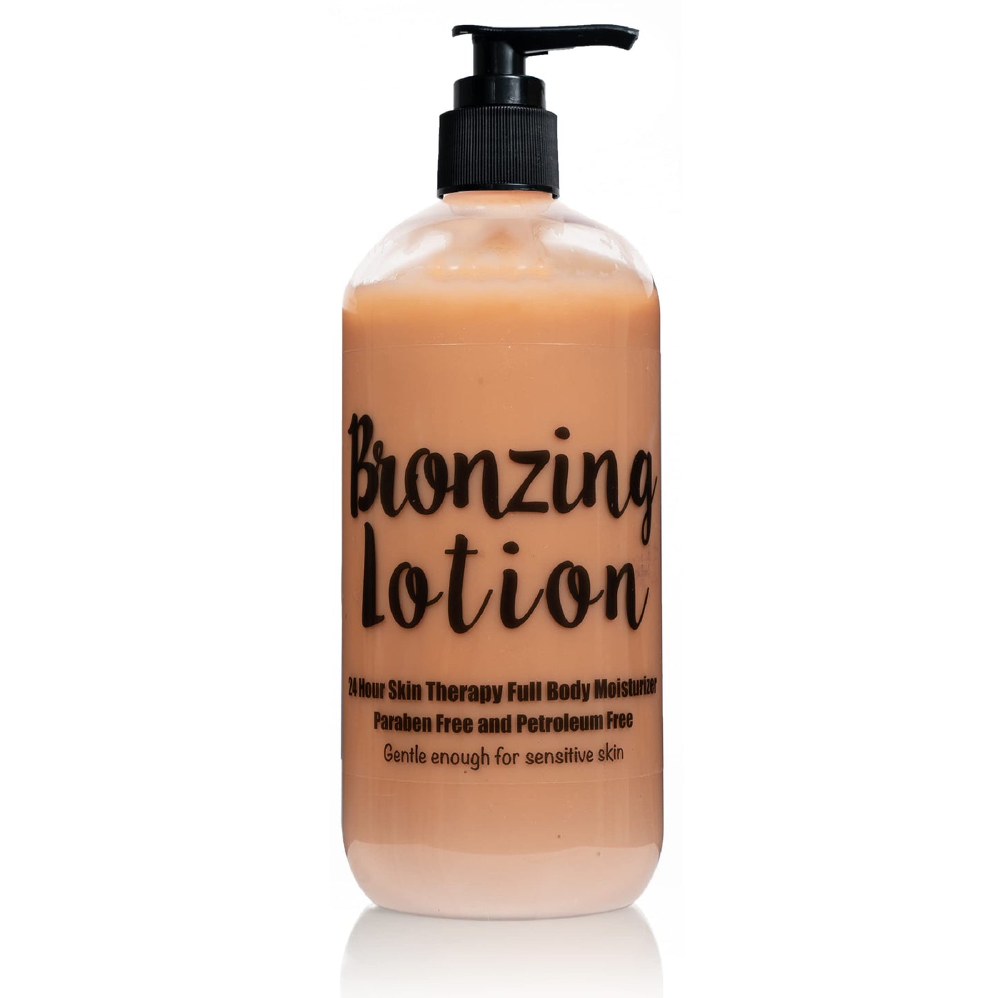 The Lotion Company 24 Hour Skin Therapy Lotion, Bronzing Tanning Lotion for Indoor & Outdoor Tanning, Full Body Moisturizer, Made in USA, 16 Ounces