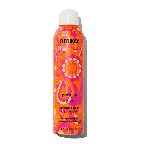 Amika Perk Up Plus Extended Clean Dry Shampoo - Lightweight, Buildable Formula for All Hair Types | Invisible Finish, No White Residue