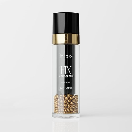Le Pois FIX Night Cream - Fragrance-Free Plant-Based Moisturizer for All Skin Types | Anti-Aging Hydration