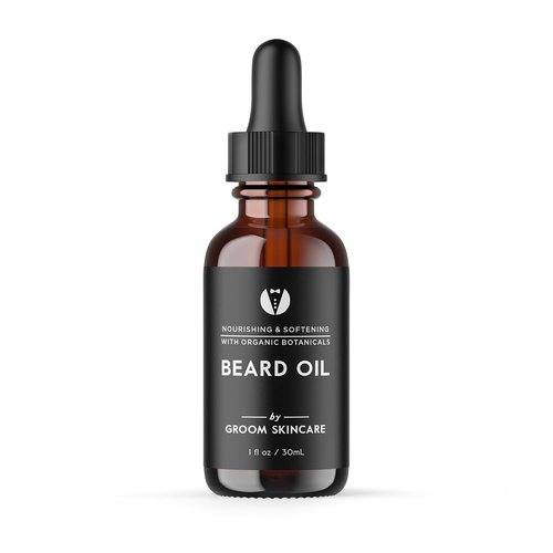 GROOM Forest Scented Beard Oil - Woodsy Conditioner & Moisturizer | Lightweight, Non-Greasy | 1 oz