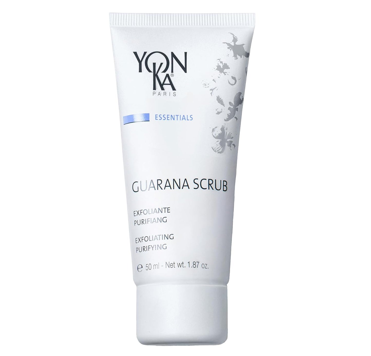 Yon-Ka Guarana Scrub - Gentle Exfoliating Face Cleanser with Rice Bran & Guarana Seed | Revives Complexion for Sensitive & Acne-Prone Skin | 1.87 fl oz