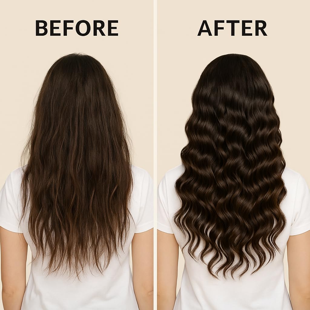 Skiennix High Definition Gel Curly Hair Gel - Strong Hold Curl Defining Gel for Frizz Control & Flexible Finish