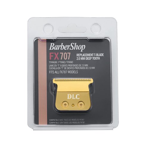 BaBylissPRO Replacement DLC 2.0 Blades - Compatible with FX787 & FX726 Hair Trimmers, Gold Finish