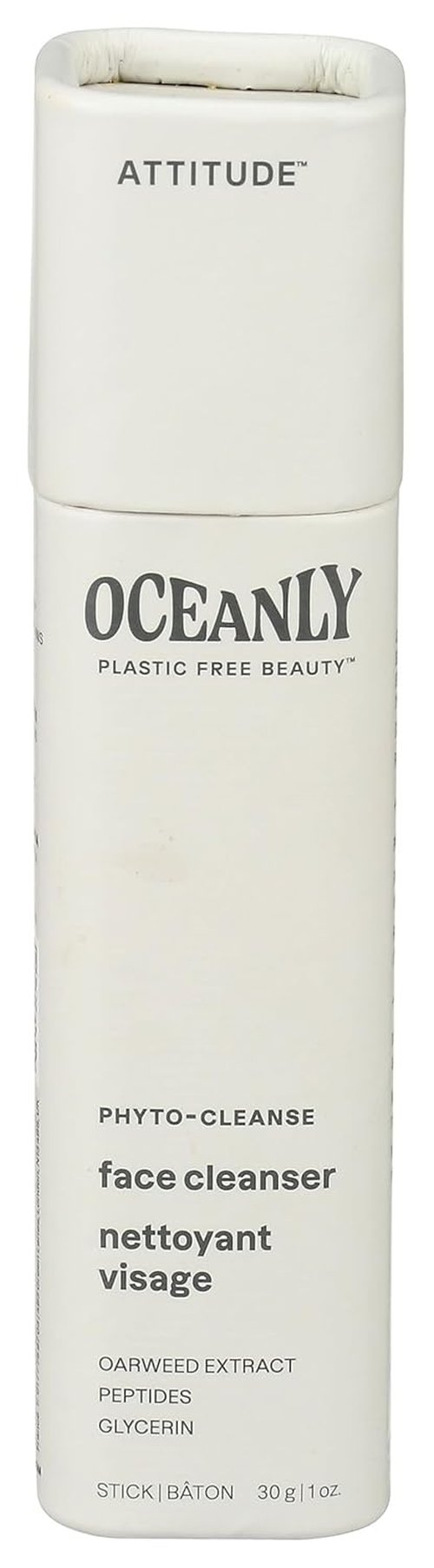 Oceanly Face Cleanser Stick - Phyto Cleanse for Radiant Skin | 1 Ounce