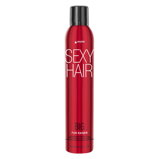 SexyHair Big Fun Raiser Volumizing Dry Texture Spray - 8.5 Oz | 48-Hour Hold & Humidity Resistance | For All Hair Types