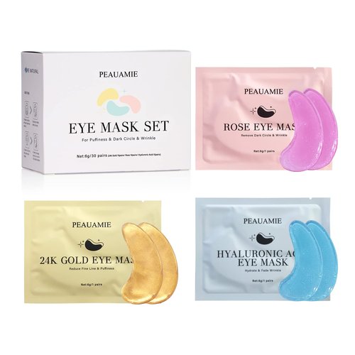 PEAUAMIE Under Eye Patches（30PAIRS）