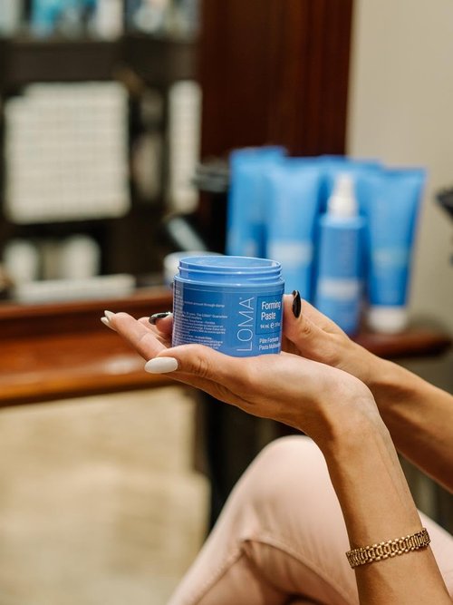 LOMA Forming Paste - 3 Ounce Styling Cream for Strong Hold & Flexible Texture