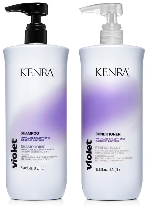 Kenra Violet Conditioner - Eliminates Brassy Tones | Moisturizes Processed Hair | Color Safe
