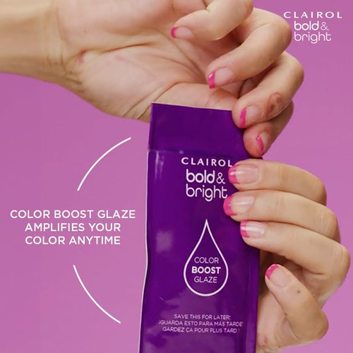 Clairol Bold & Bright Permanent Hair Dye, 71 Caramel Bronde Hair Color, Pack of 1